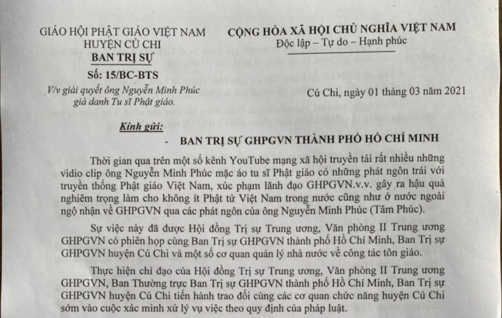 'Nhà sư' ăn thịt chó ở Củ Chi là sư giả - 2